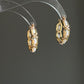 Heirloomn Hoop | Keshi Pearl Chain Earrings