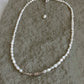 Elegant Keshi Pearl Necklace, 3mm+ Freshwater Pearls with Sterling Silver Necklace Dainty Minimalist  Layering Necklace, Gift for Her