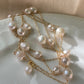 freshwater Starry Cascade baroque Pearl Necklace - Versatile Elegance with Multiple Styling Options