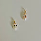 Halloween Jewelry Tiny Pearl Ghost Charm | Bleeding Eye Baroque Pearl