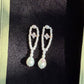 Odette Lucky Clover Pearl Earrings