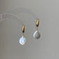 Handmade Cloudlight  Baroque pearl Pendant Dainty Necklace Minimalism  Vintage necklace  Elegant anniversary gift for her Bridesmaid Gift