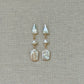ÉLANE Baroque Pearl Drop Earrings | Long Freshwater Pearl Earrings