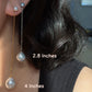 Gravity Drop Convertible Baroque Pearl Earrings