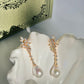 Aurora Sparkle Baroque Pearl Earrings