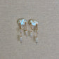AURORA — Baroque Pearl Dangle Earrings
