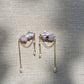 Wishing Star · Vœu Filant — Falling Star Baroque Pearl Earrings