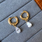 Wedding Jewelry Light of the life Brilliant Sparkly Faceted cut Minimalism  Dangle Earring, gift for her, birthday gift Dainty Earring