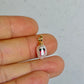Halloween Jewelry Tiny Pearl Ghost Charm | Bleeding Eye Baroque Pearl