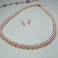 Sakura Pink Freshwater Pearl Necklace | Dainty Minimalist Pearl Choker Necklace
