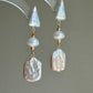 ÉLANE Baroque Pearl Drop Earrings | Long Freshwater Pearl Earrings