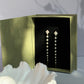 Cascading Luck - Gradient Pearl Drop Earrings | Lucky Clover Baroque Earrings