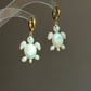 TIDELING | Baroque Pearl Sea Turtle earring or Necklace