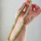 High Grade Natural Light Green Smooth Round Lucky Jade Bead Necklace | birthdays Gift|  anniversaries gift-mothers day gift for her-翡翠-ヒスイ
