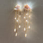 Lola Cloud & Raindrop baroque pearl dangle earring