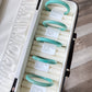 Amazonite Crystal Bracelet bangle with Natural Sparkles – Anxiety Relief, Confidence Boost, Healing Stone Jewelry