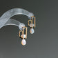 ORBITA Moving Freshwater Pearl Earrings in 14K Gold Filled