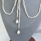 Baroque Pearl Lariat Backdrop Necklace – Versatile Multi-Way Styling