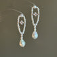 Odette Lucky Clover Pearl Earrings