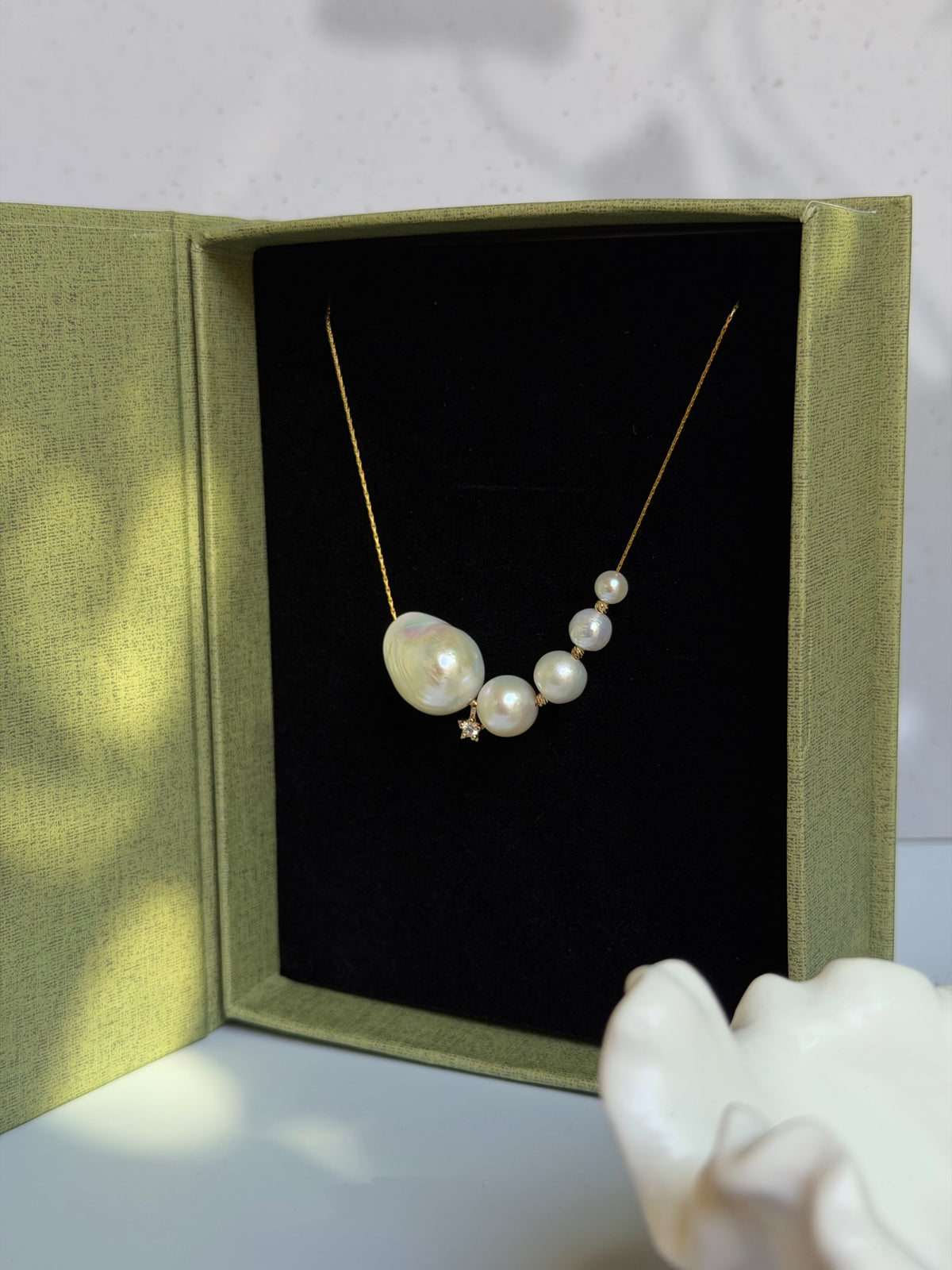 Remedy Graduated Baroque Pearl Necklace