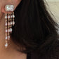 Sappho Drop | Baroque Pearl Chandelier Earrings