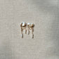AURORA — Baroque Pearl Dangle Earrings