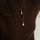 Acorn & Dewdrop Necklace | Luxury Baroque Pearl & Gold Jewelry