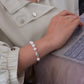 ÉTOILUNE Rainbow Luster Baroque Pearl Bracelet