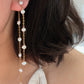 Celeste Convertible baroque Pearl Tassel Earrings