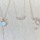 Freshwater pearl flower petal shape dangle pendant necklace,gift for her,holiday gift