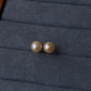 Classic Freshwater Pearl Stud Earrings – Minimalist Everyday Jewelry