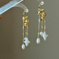 Castle in the Sky Pearl Earrings | Ethereal Celestial Jewelry –Jinger Crafting