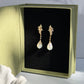 Aurora Sparkle Baroque Pearl Earrings