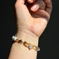 ÉTOILUNE Rainbow Luster Baroque Pearl Bracelet