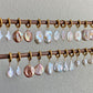 Detachable Gold Plated Pendant for Necklaces & Earrings