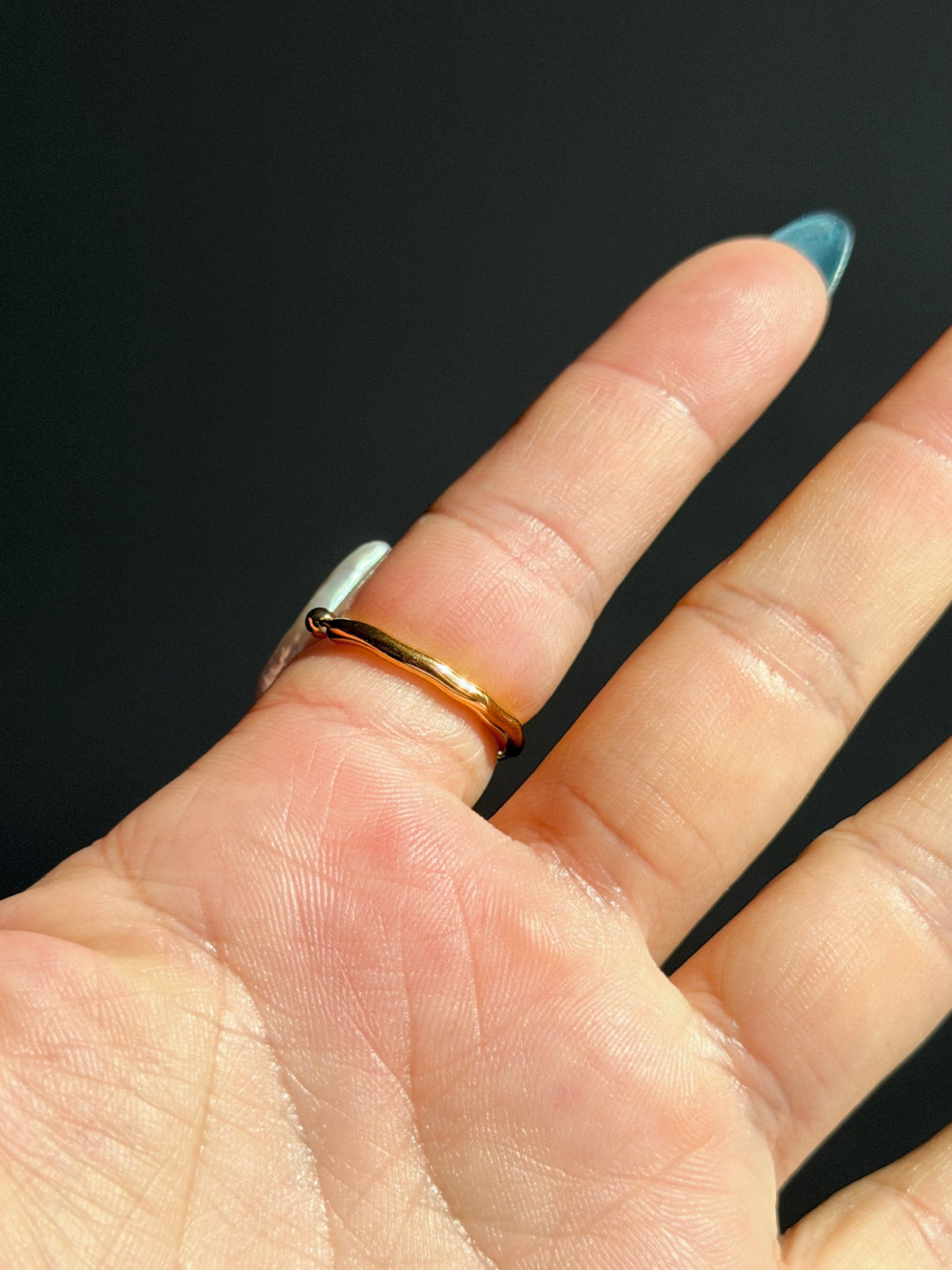 Aurora Biwa Baroque Pearl Ring