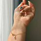 ÉTHERA Barely There Pearl Hand Chain  Custom Bridal Hand Jewelry