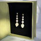Graduated Baroque Pearl Statement Earrings -ASTRA