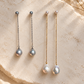 Gravity Drop Convertible Baroque Pearl Earrings