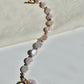 Luna Celestial  Baroque Coin Pearl  Bracelet with Toggle Clasp