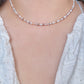 High Luster Multi Color White Baroque Pearl Choker Necklace