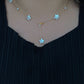 Star Baroque Pearl Choker Adjustable Y Necklace Celestial Jewelry