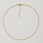 High Luster Multi Color White Baroque Pearl Choker Necklace