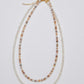High Luster Multi Color White Baroque Pearl Choker Necklace