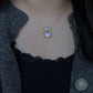Celestial Crab Pearl Pendant Necklace - Cancer Zodiac Sign Jewelry, Heart & Star Baroque Pearl Charm for Her
