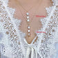 Baroque Star Pearl Necklace Celestial Dainty Choker Jewelry