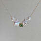 Custom Birthstone Star Baroque Pearl Choker Necklace for Women