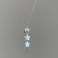 Baroque Star Pearl Necklace Celestial Dainty Choker Jewelry