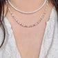 High Luster Multi Color White Baroque Pearl Choker Necklace