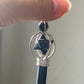Natural crystal hand carved star Pendulum dangle earring single pieces,crystal healing earring